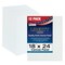 18 X 24 Inch Professional Art Canvas Board Panels 12 Pack - 8 Ounce Heavyweight Cotton Acid Free Canvases for Painting Acrylics and Watercolor (1 Case of 12 Single Canvas Painting Panels)